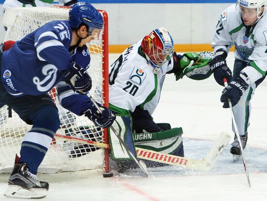 Ice hockey. KHL. Dynamo Moscow vs. Yugra