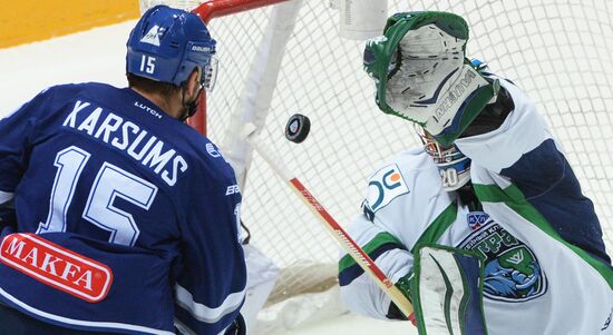 Ice hockey. KHL. Dynamo Moscow vs. Yugra