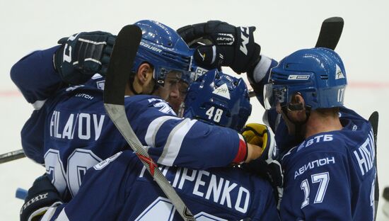 Ice hockey. KHL. Dynamo Moscow vs. Yugra