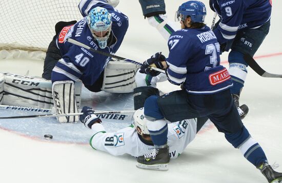 Ice hockey. KHL. Dynamo Moscow vs. Yugra