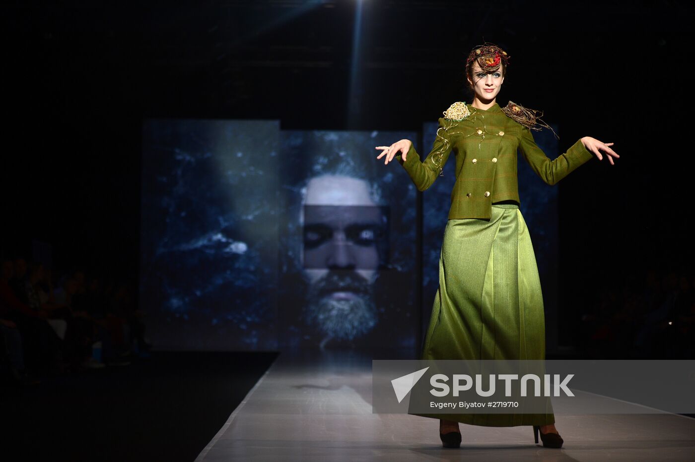 Made in Russia fashion week in Moscow. Day Three