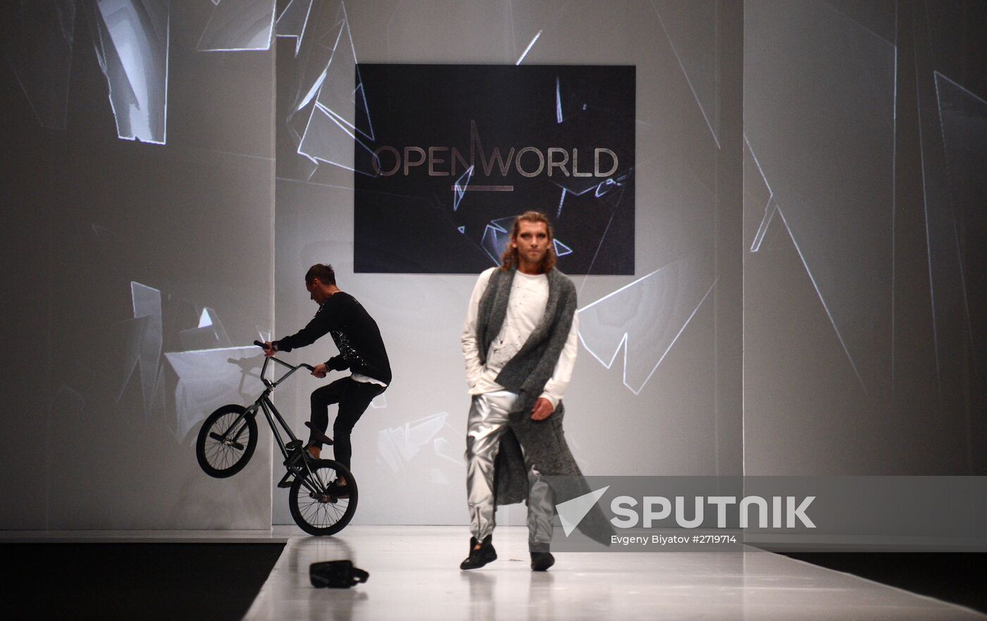 Made in Russia fashion week in Moscow. Day Three