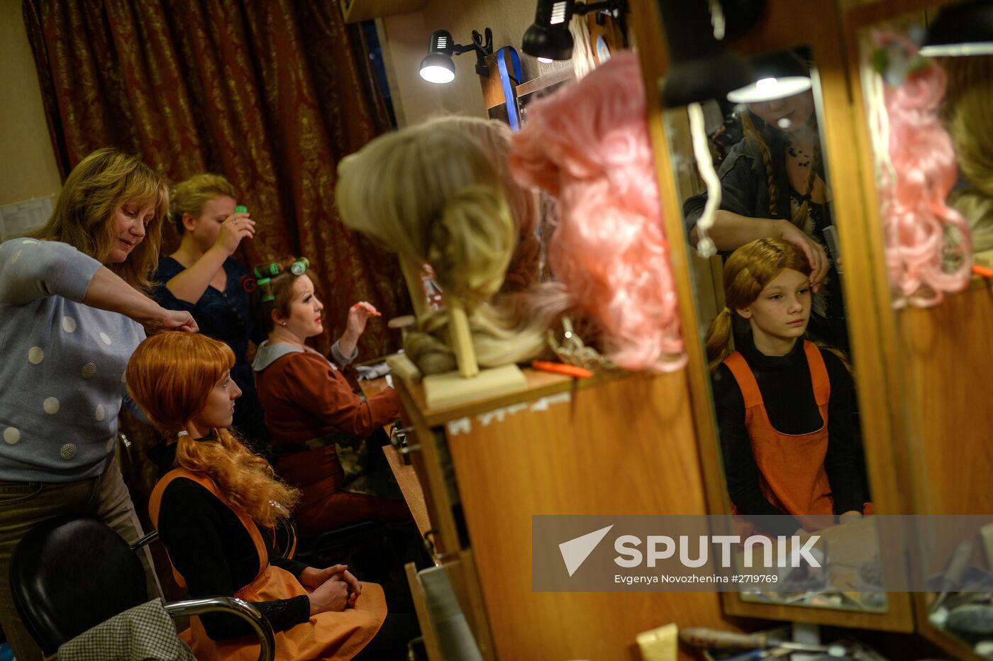 "Vixen. Love" dress reheasal