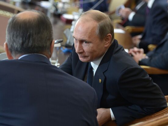 Meeting of the CIS Council of Heads of State