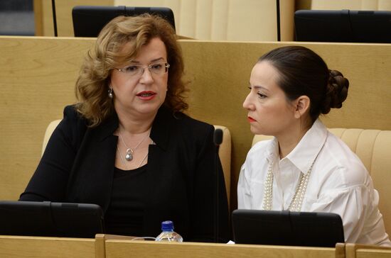 State Duma plenary meeting