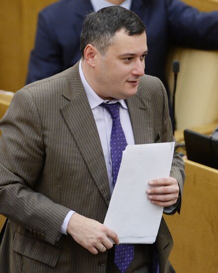 State Duma plenary meeting