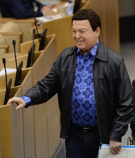 State Duma plenary meeting