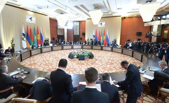 Supreme Eurasian Economic Council meeting