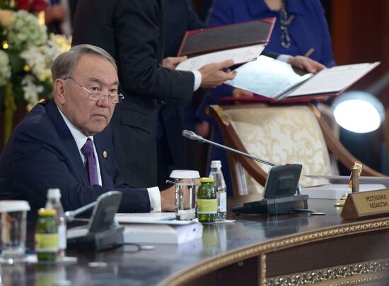 Supreme Eurasian Economic Council meeting