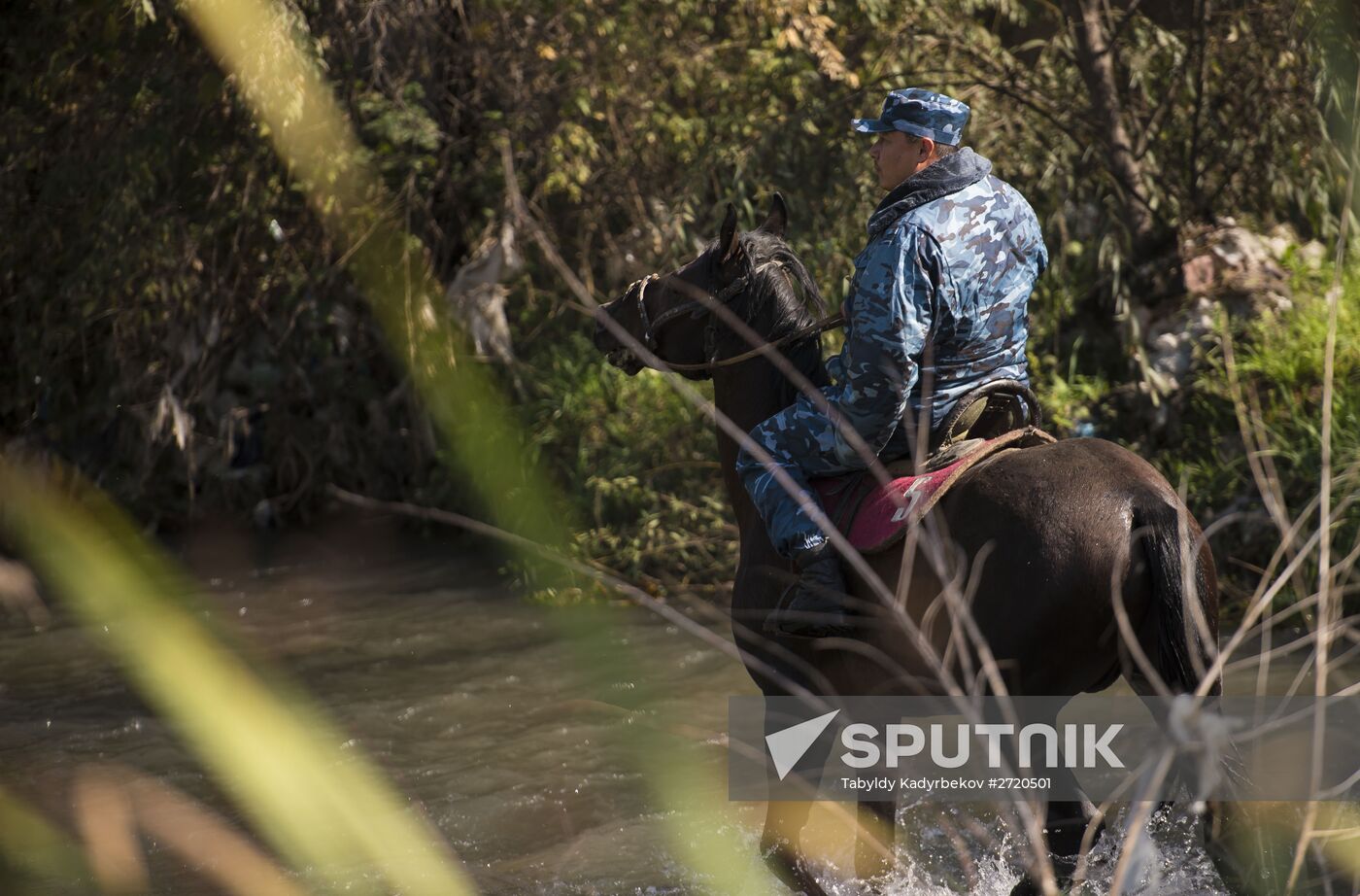 Special operation by Kirghiz law enforcement authorities in Bishkek