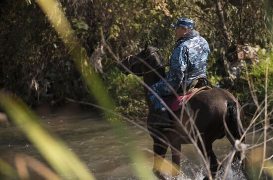 Special operation by Kirghiz law enforcement authorities in Bishkek