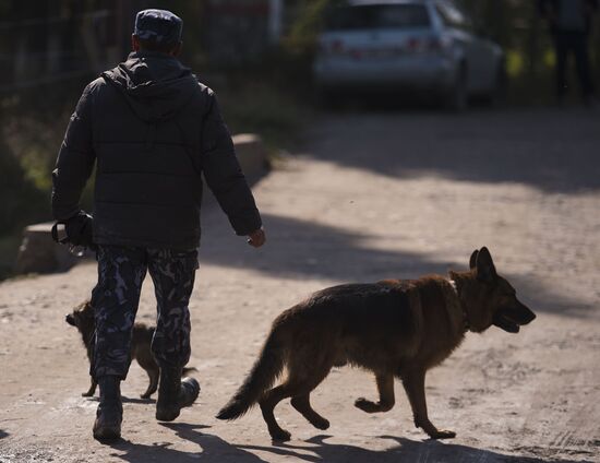 Special operation by Kirghiz law enforcement authorities in Bishkek