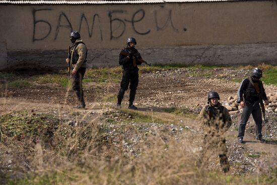 Special operation by Kirghiz law enforcement authorities in Bishkek