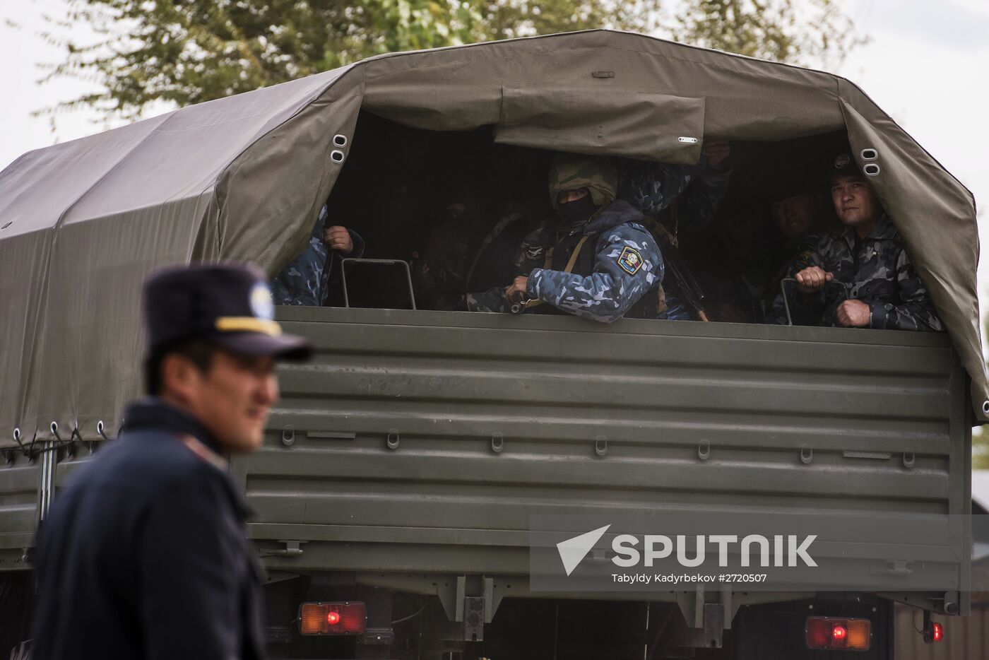 Special operation by Kirghiz law enforcement authorities in Bishkek