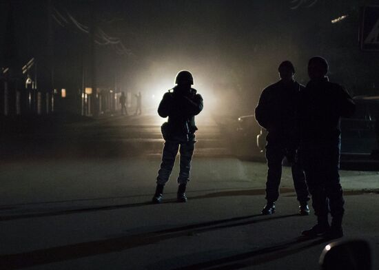 Special operation by Kirghiz law enforcement authorities in Bishkek