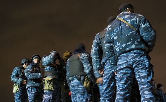 Special operation by Kirghiz law enforcement authorities in Bishkek