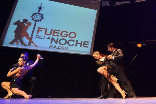 Fuego de la Noche Kazan Argentinian tango festival in Kazan