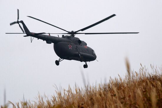 Pacific Fleet Marines Brigade holds exercise