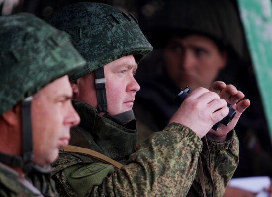 Pacific Fleet Marines Brigade holds exercise
