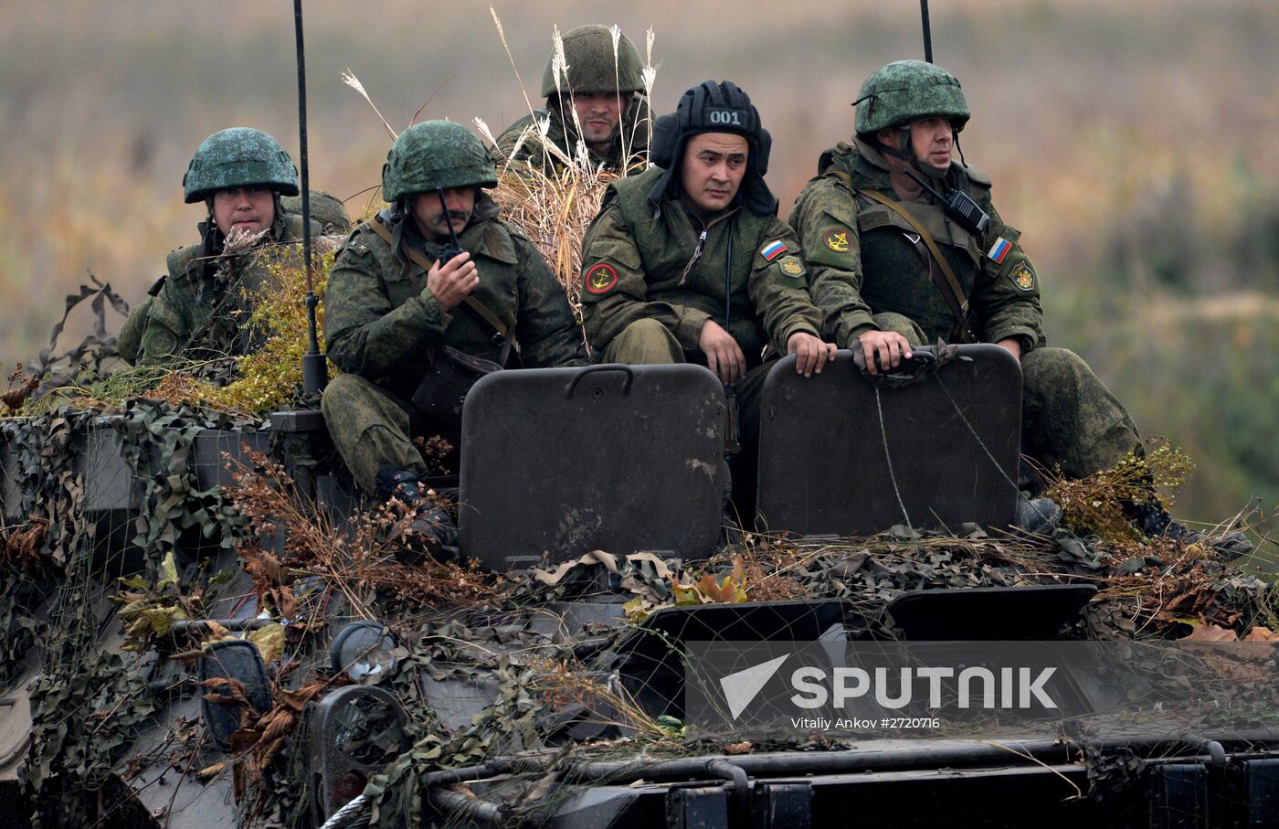 Pacific Fleet Marines Brigade holds exercise