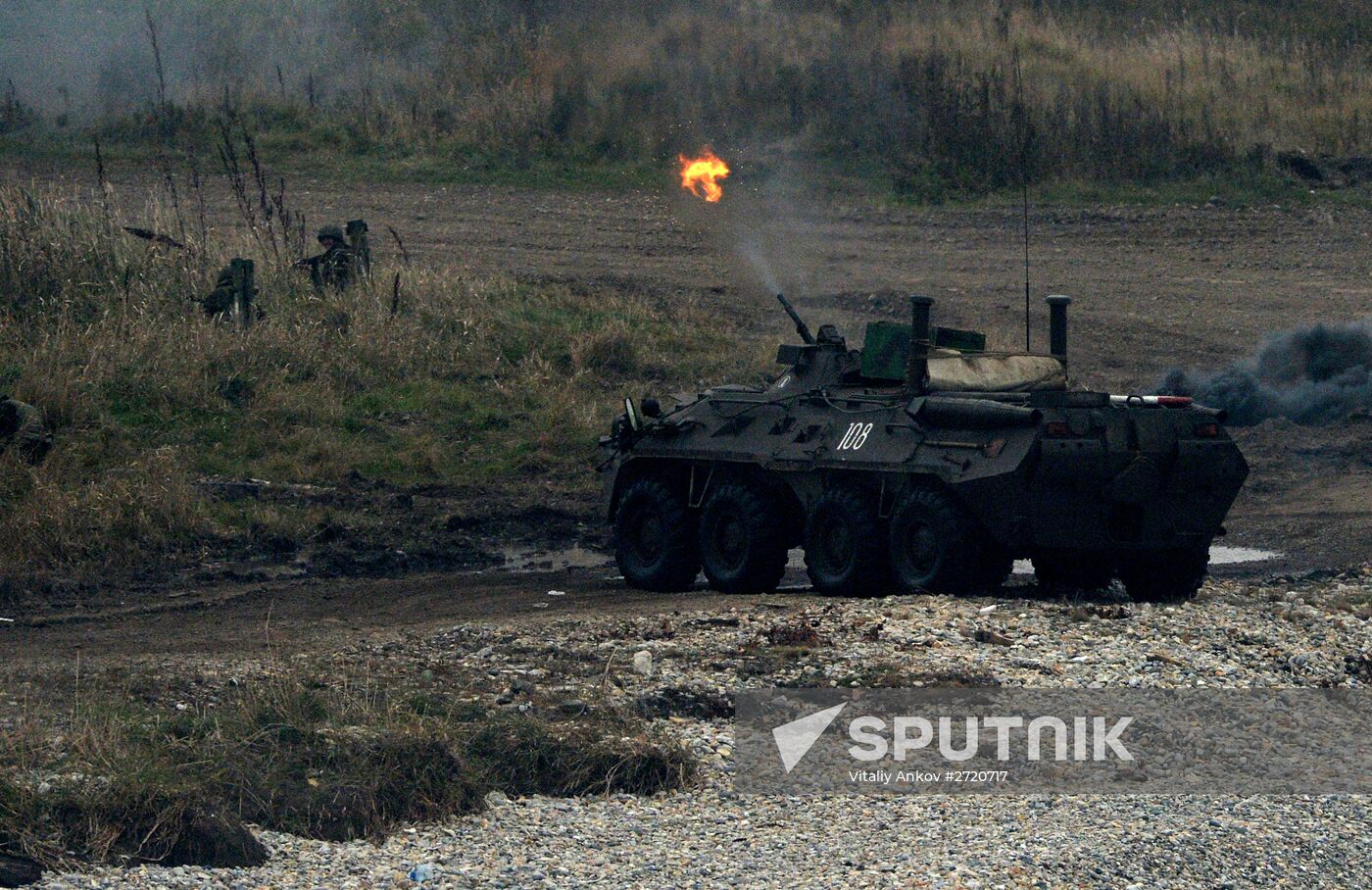 Pacific Fleet Marines Brigade holds exercise