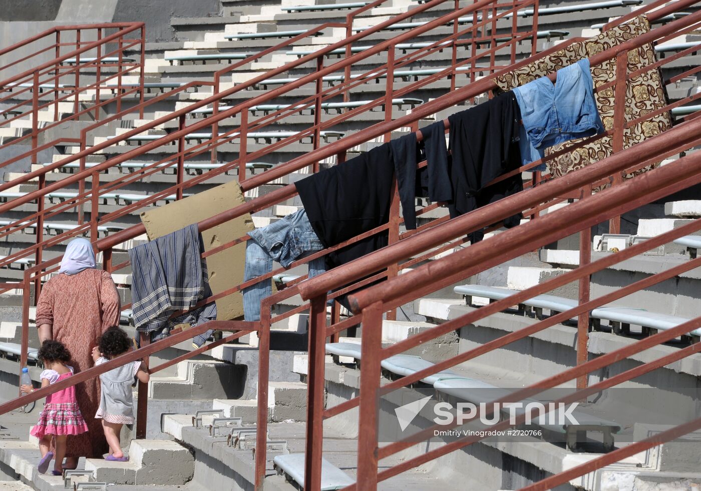 Refugee camp in Latakia