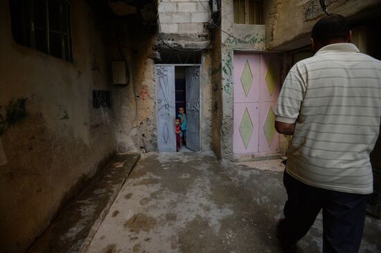 Syrian refugees from Islamic State-held areas