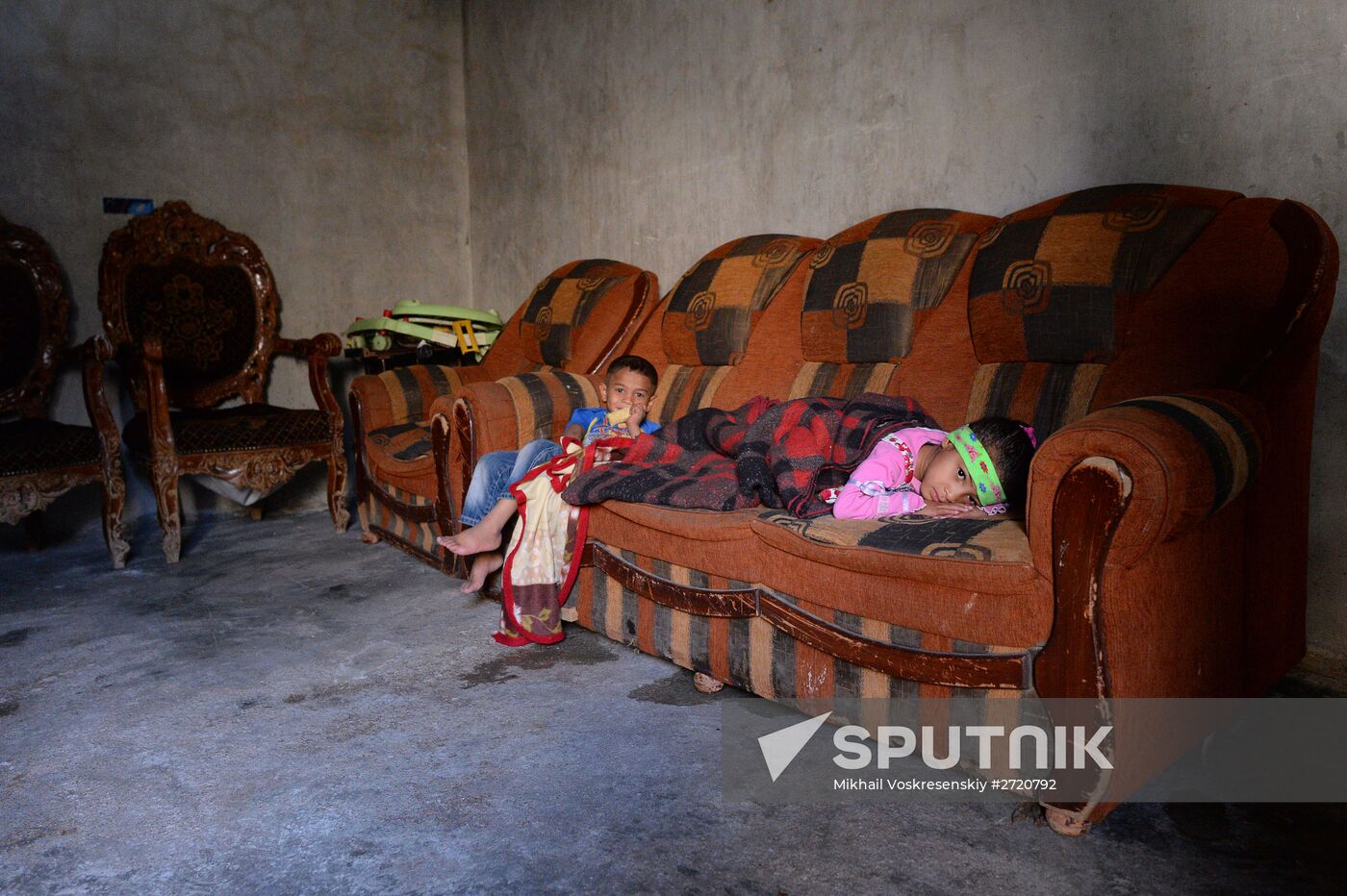 Syrian refugees from Islamic State-held areas