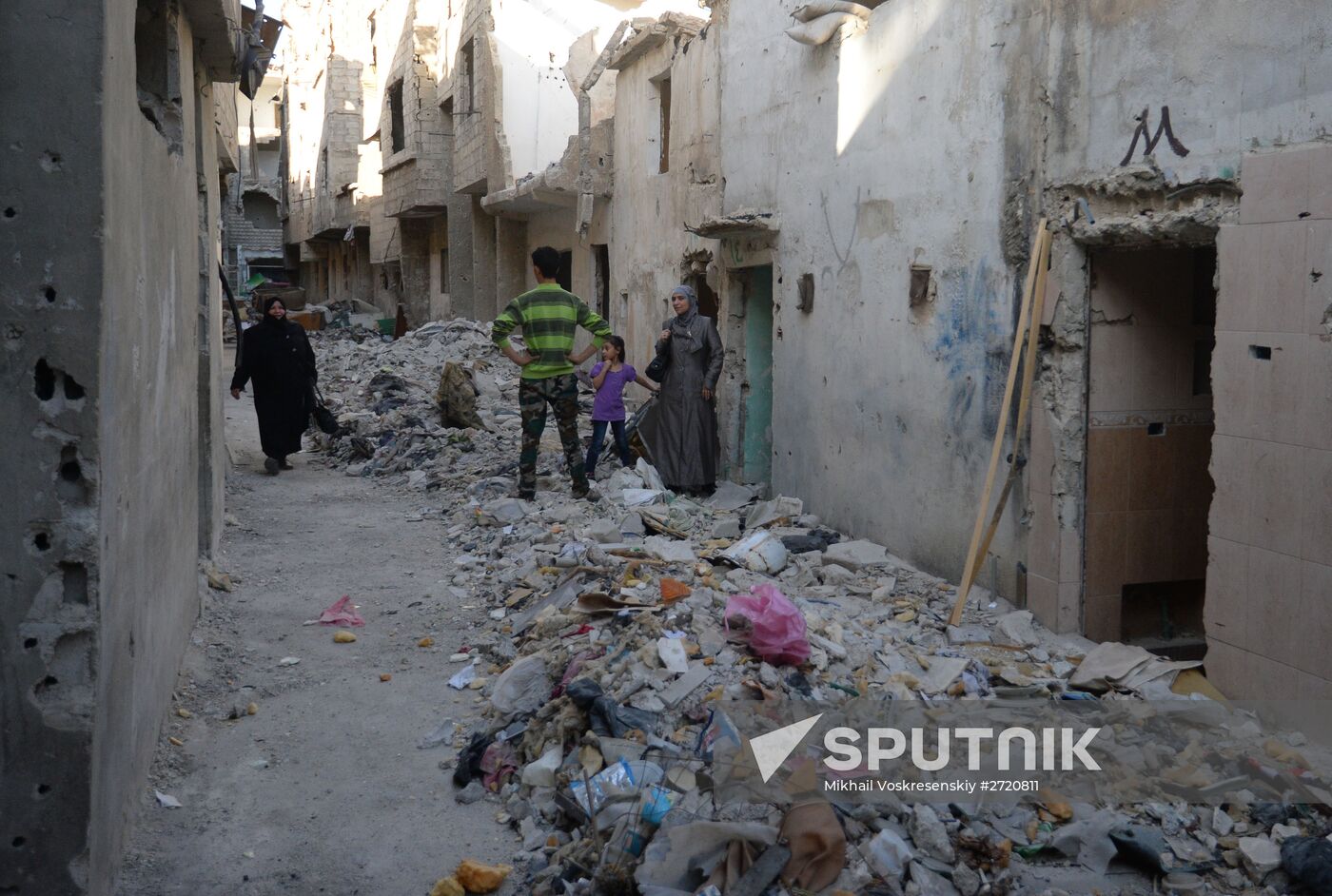 Syrian refugees from Islamic State-held areas