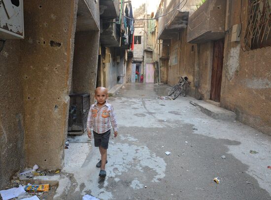 Syrian refugees from Islamic State-held areas