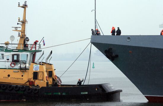 Admiral Essen frigate puts to sea for mechanical run tests