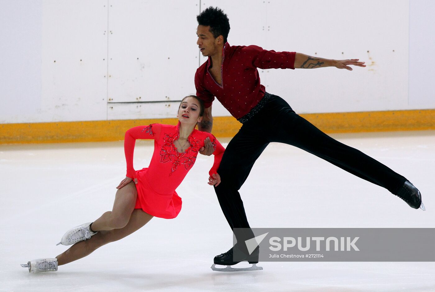 Figure skating. ISU Challenger Series. Fifth stage. Mordovian Ornament. Day Three