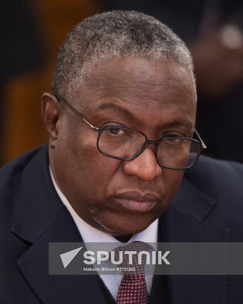 Russian Foreign Minister Sergei Lavrov meets with Sudanese Vice President Hassabu Abdalrahman