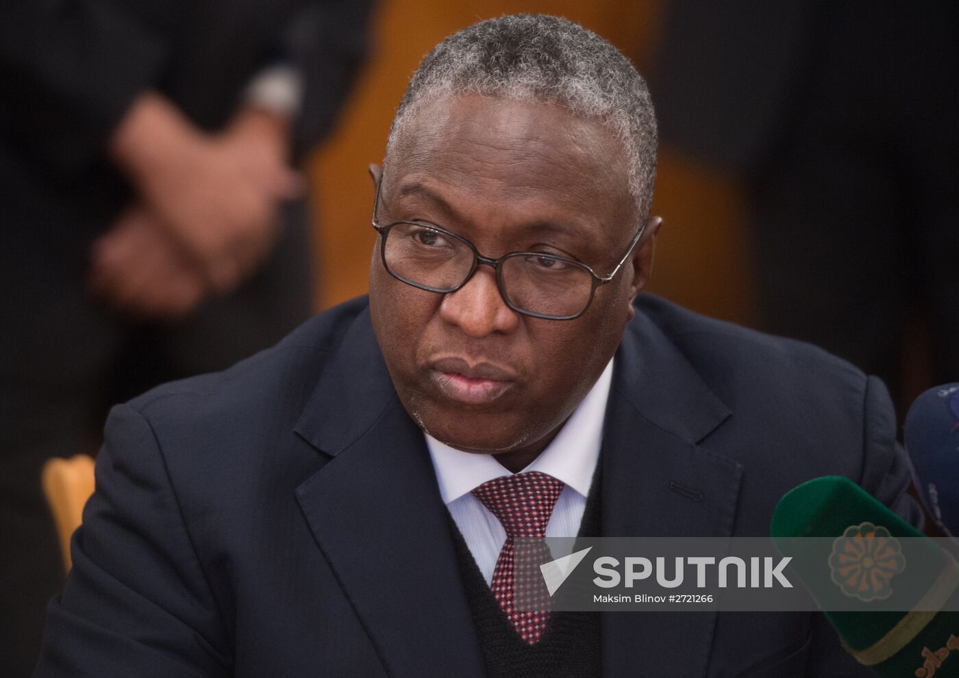 Russian Foreign Minister Sergei Lavrov meets with Sudanese Vice President Hassabu Abdalrahman