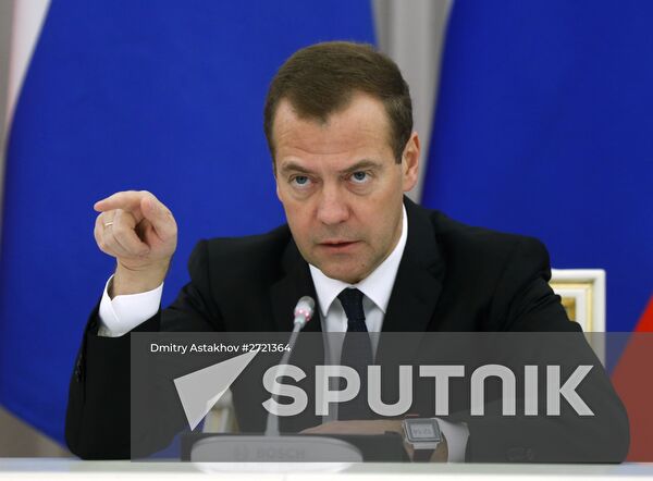 Russian Prime Minister Dmitry Medvedev chairs 29th meeting of Consultative Council on Foreign Investment in Russia