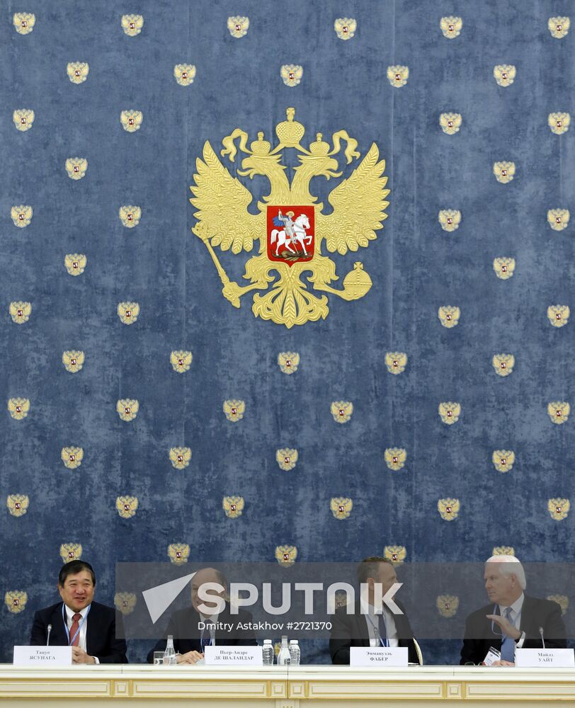 Russian Prime Minister Dmitry Medvedev chairs 29th meeting of Consultative Council on Foreign Investment in Russia