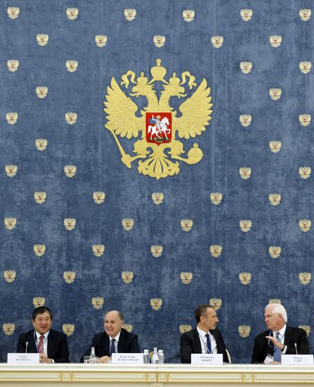 Russian Prime Minister Dmitry Medvedev chairs 29th meeting of Consultative Council on Foreign Investment in Russia