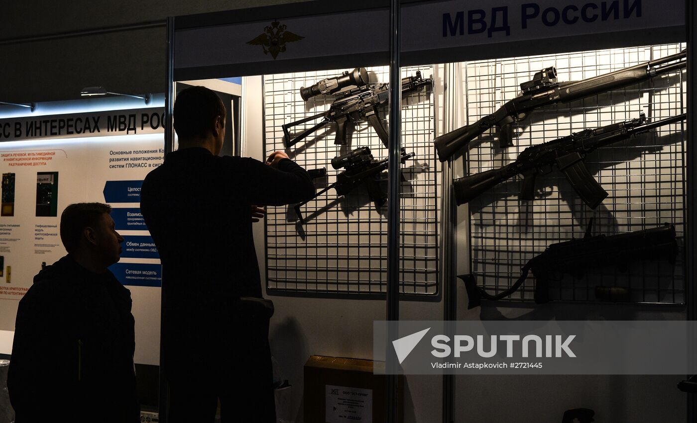 Preparation of Interpolitex 2015, International Exhibition of Homeland Security