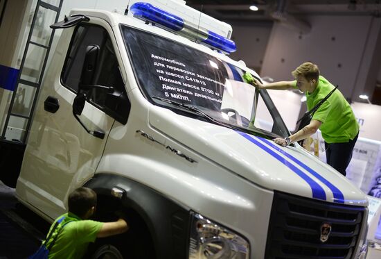 Preparation of Interpolitex 2015, International Exhibition of Homeland Security