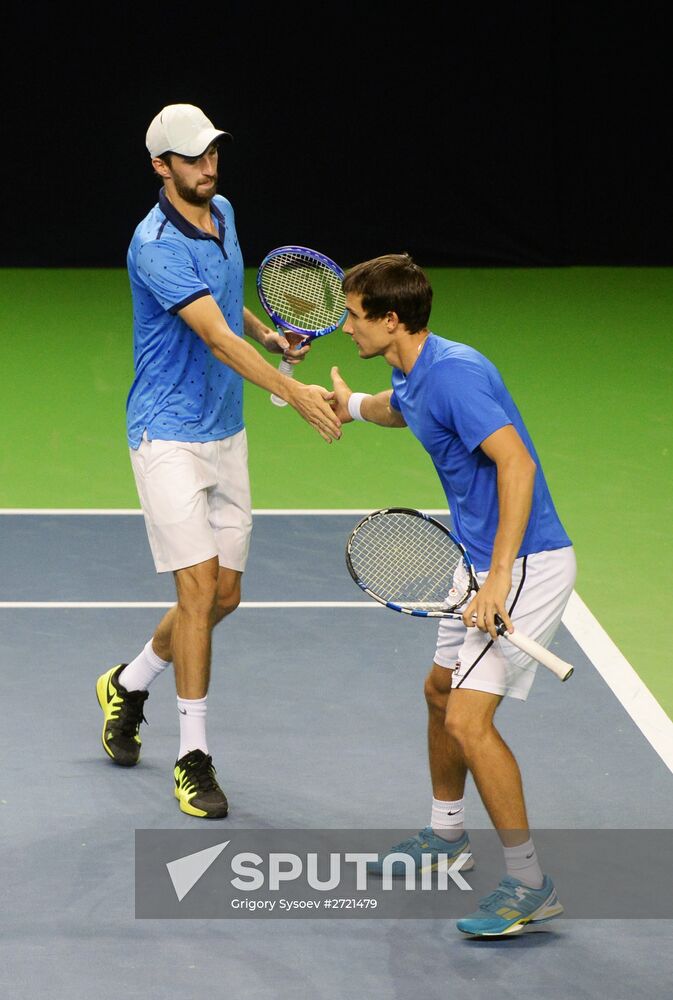 Tennis. Kremlin Cup 2015. Day Three