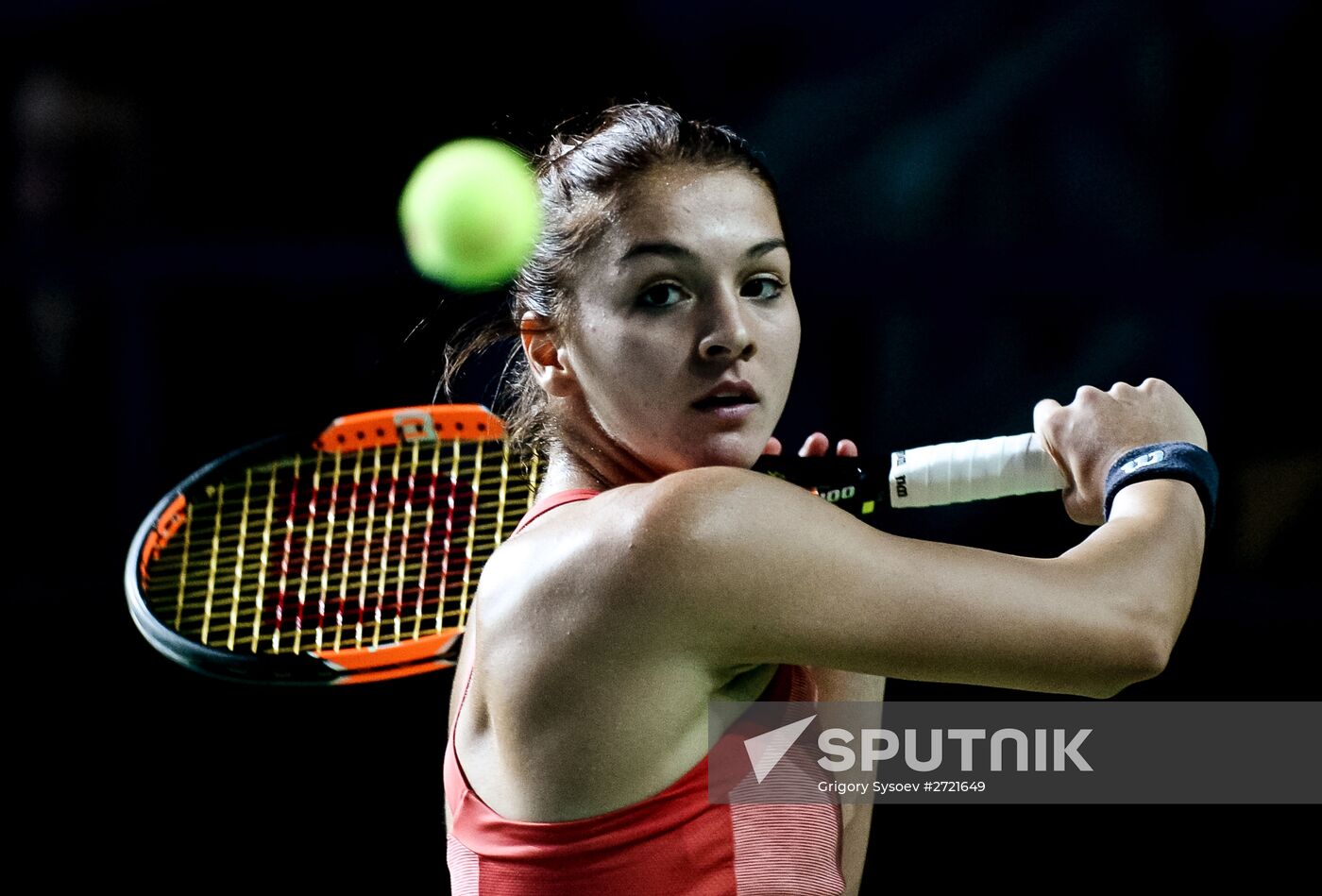 Tennis. Kremlin Cup 2015. Day Three