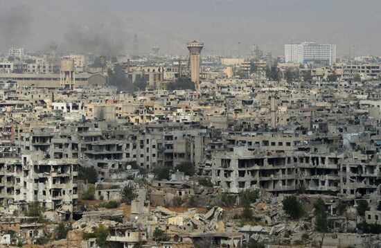 Situation in Damascus' Jobar municipality