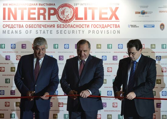 International Exhibition of Homeland Security Interpolitex 2015 opens in Moscow