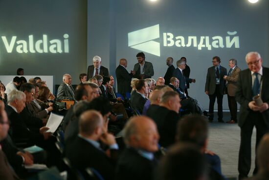 Meeting of Valdai Discusson Club. Day One