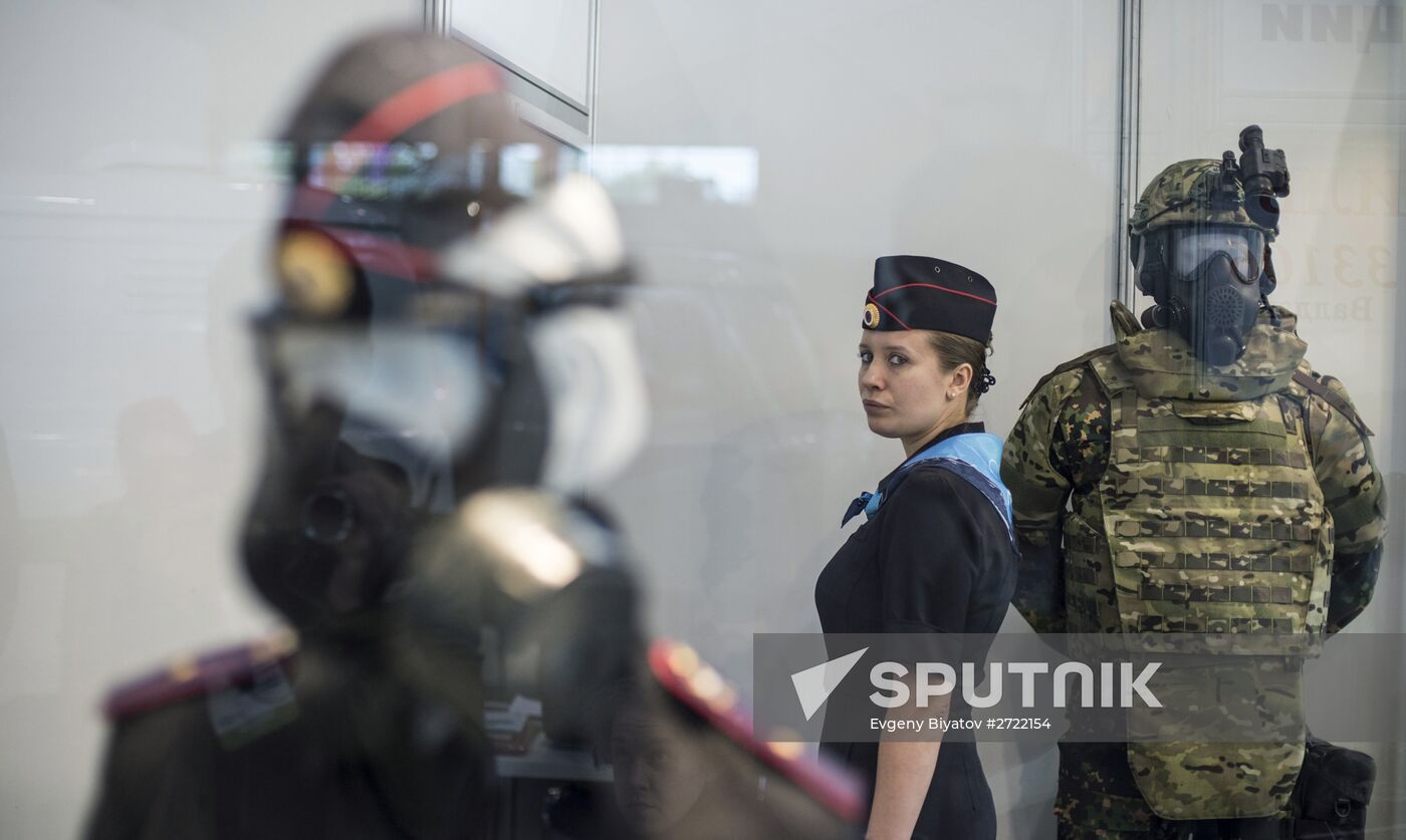 International Exhibition of Homeland Security Interpolitex 2015 opens in Moscow