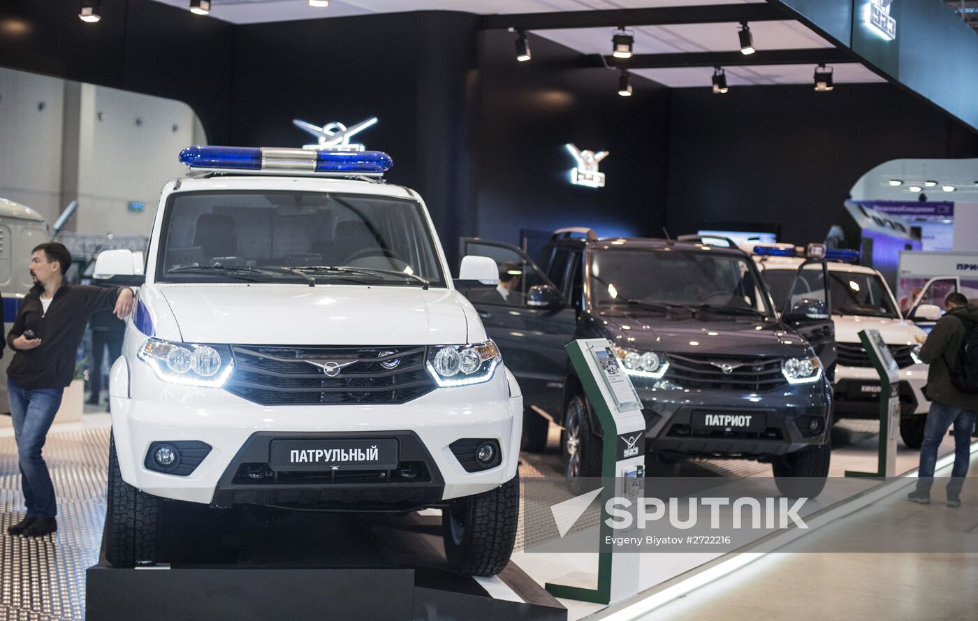 International Exhibition of Homeland Security Interpolitex 2015 opens in Moscow