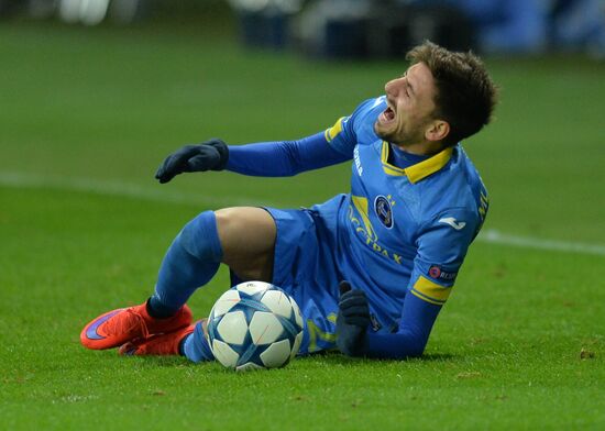 UEFA Champions League. BATE (Borisov, Belarus) vs. Barcelona (Barcelona, Spain)