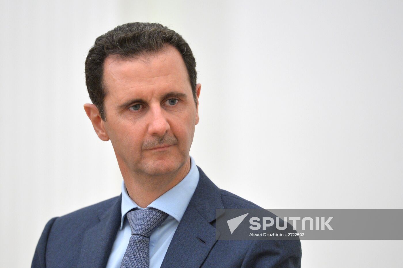 President Vladimir Putin meets with President of Syria Bashar al-Assad