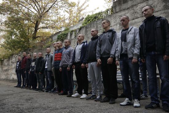 Autumn conscription in Crimea