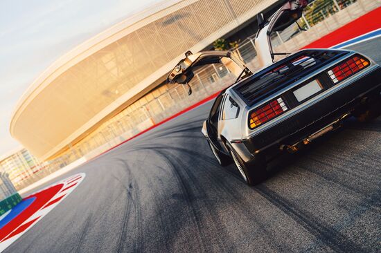 DeLorean DMC-12 at Sochi Racing Track
